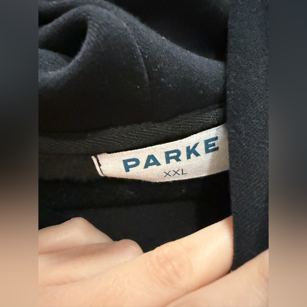 Parke XXL Varisity Black/White Hoodie. 🖤⚡️ - Picture 4 of 4
